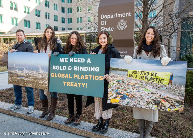 Activists Deliver 67,482 Signatures to U.S. Dept. of State Ahead of UNEA 5.2