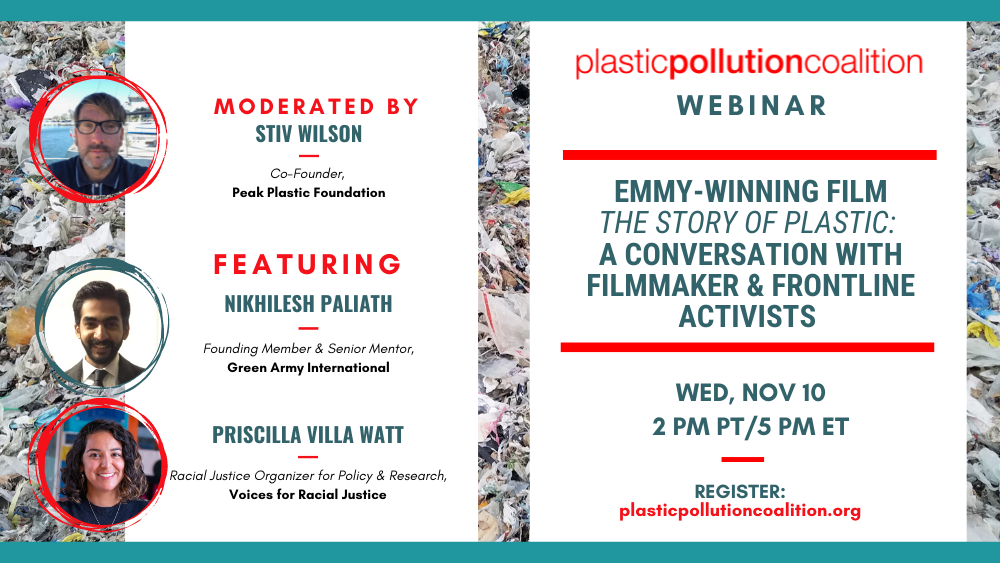November PPC Webinar: Emmy-Winning Film The Story of Plastic: A Conversation with Filmmaker & Frontline Activists