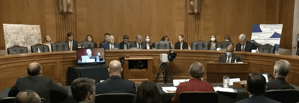 Plastic Pollution Experts Judith Enck and Pete Myers Testify at U.S. Senate Hearing on Capitol Hill